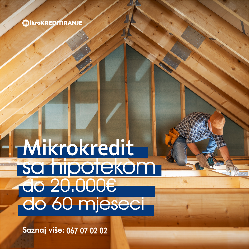 Reprezentativni primjer mikrokredit sa hipotekom 1